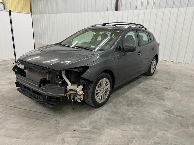 4S3GTAD66J3742946 - 2018 SUBARU IMPREZA PREMIUM PLUS GRAY photo 2