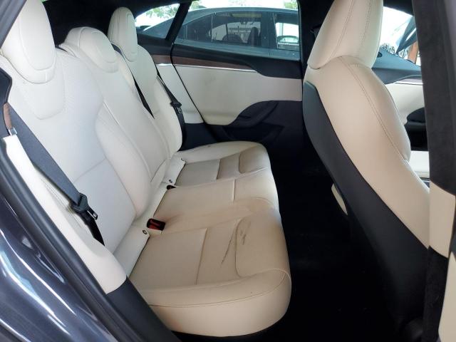 5YJSA1E54NF468094 - 2022 TESLA MODEL S ნაცრისფერი ფოტო 10