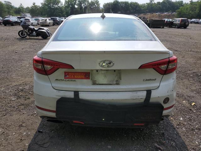 5NPE34AF9FH259721 - 2015 HYUNDAI SONATA SPORT WHITE photo 6