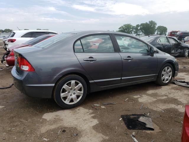 19XFA1F53BE042625 - 2011 HONDA CIVIC LX GRAY photo 3