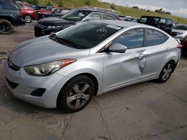 KMHDH4AE0DU995014 - 2013 HYUNDAI ELANTRA GLS SILVER photo 1