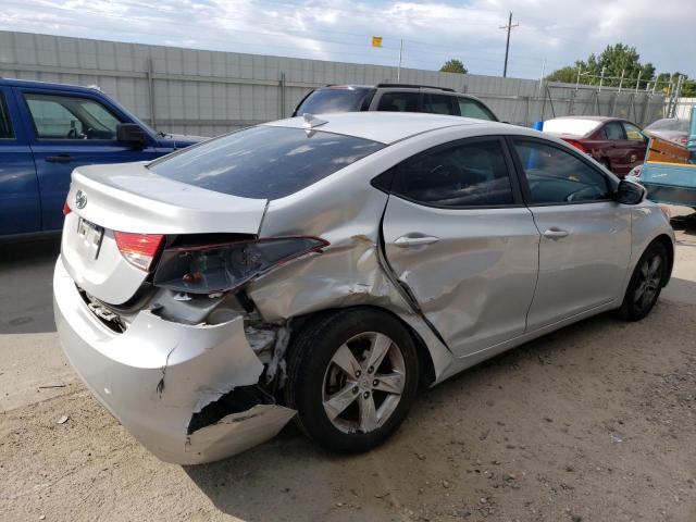 KMHDH4AE0DU995014 - 2013 HYUNDAI ELANTRA GLS SILVER photo 3