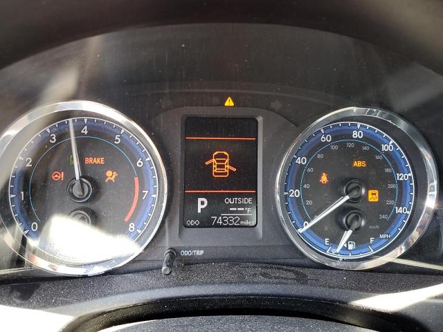 5YFBURHE8KP946048 - 2019 TOYOTA COROLLA L GRAY photo 9