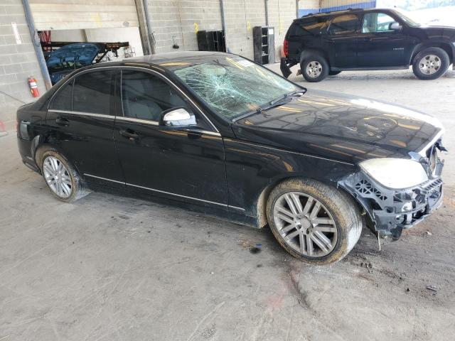 WDDGF54X19R067576 - 2009 MERCEDES-BENZ C 300 BLACK photo 4