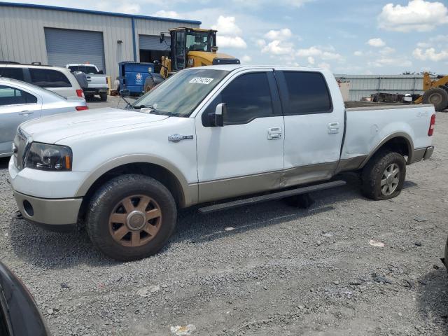 1FTPW14587KC39528 - 2007 FORD F150 SUPERCREW WHITE photo 1