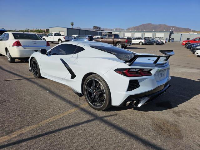 1G1YA2D48M5115388 - 2021 CHEVROLET CORVETTE STINGRAY 1LT WHITE photo 3