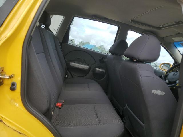 KL1TG66636B582767 - 2006 CHEVROLET AVEO LT YELLOW photo 10