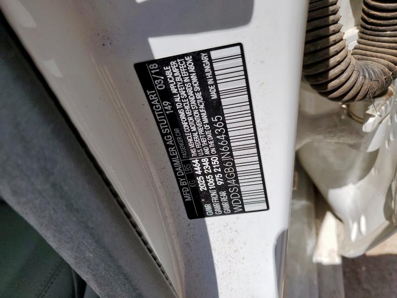 WDDSJ4GB6JN664365 - 2018 MERCEDES-BENZ CLA 250 4MATIC WHITE photo 12