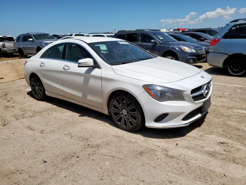 WDDSJ4GB6JN664365 - 2018 MERCEDES-BENZ CLA 250 4MATIC WHITE photo 4