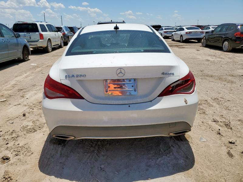 WDDSJ4GB6JN664365 - 2018 MERCEDES-BENZ CLA 250 4MATIC WHITE photo 6