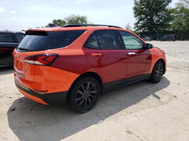 3GNAXWEV7NS182911 - 2022 CHEVROLET EQUINOX RS ORANGE photo 3