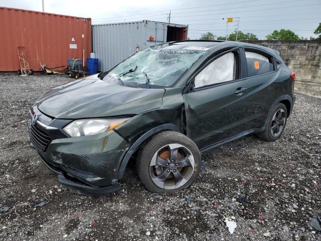 3CZRU5H57JG701344 - 2018 HONDA HR-V EX GREEN photo 1