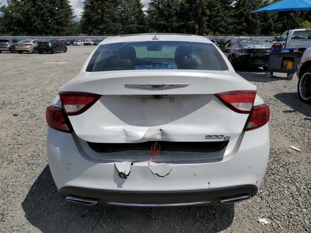 1C3CCCCG8FN608654 - 2015 CHRYSLER 200 C WHITE photo 6