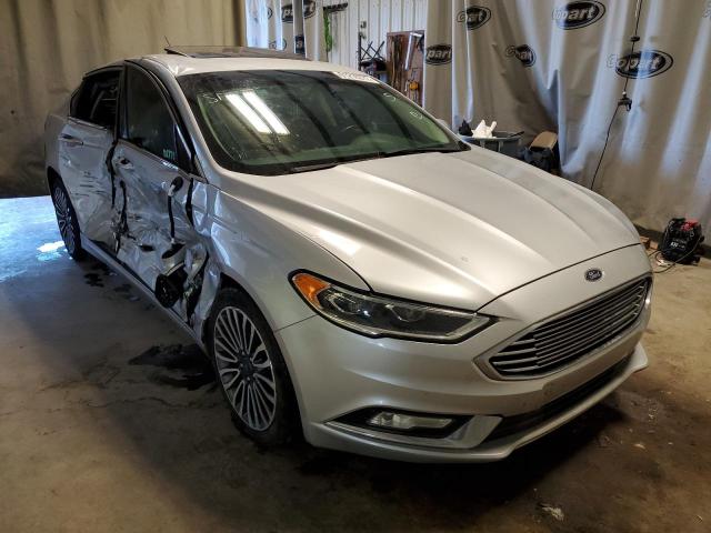 3FA6P0D91JR137910 - 2018 FORD FUSION TITANIUM/PLATINUM SILVER photo 1