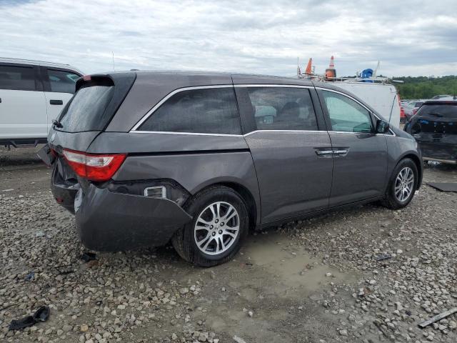 5FNRL5H65CB095617 - 2012 HONDA ODYSSEY EXL GRAY photo 3