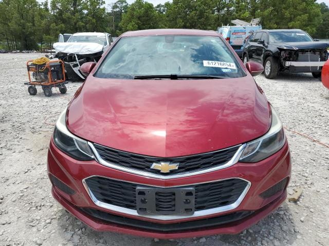 3G1BE6SM1JS651329 - 2018 CHEVROLET CRUZE LT BURGUNDY photo 5