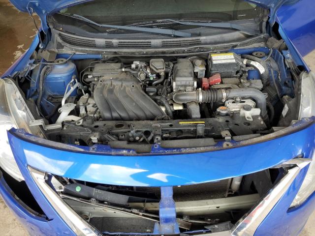 3N1CN7AP2FL913828 - 2015 NISSAN VERSA S BLUE photo 11