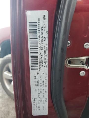 1C6RR6LG7JS245335 - 2018 RAM 1500 SLT ბურგუნდია ფოტო 13