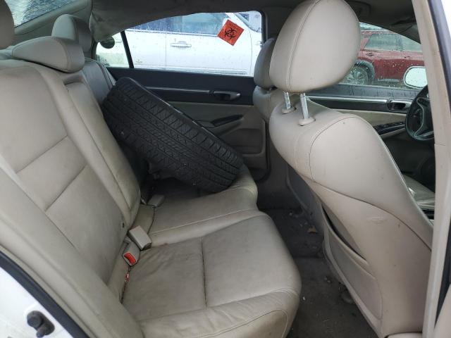 2HGFA1F90AH506848 - 2010 HONDA CIVIC EXL WHITE photo 10