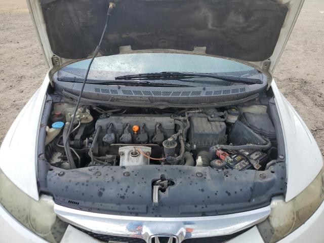 2HGFA1F90AH506848 - 2010 HONDA CIVIC EXL WHITE photo 11