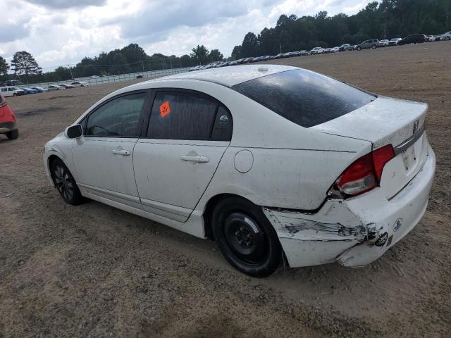 2HGFA1F90AH506848 - 2010 HONDA CIVIC EXL WHITE photo 2