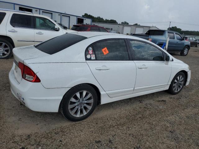 2HGFA1F90AH506848 - 2010 HONDA CIVIC EXL WHITE photo 3