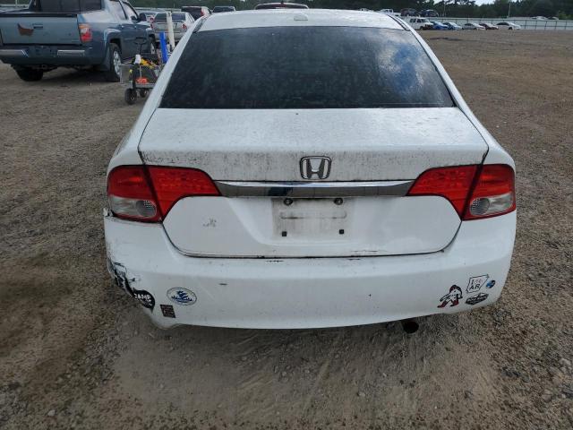 2HGFA1F90AH506848 - 2010 HONDA CIVIC EXL WHITE photo 6