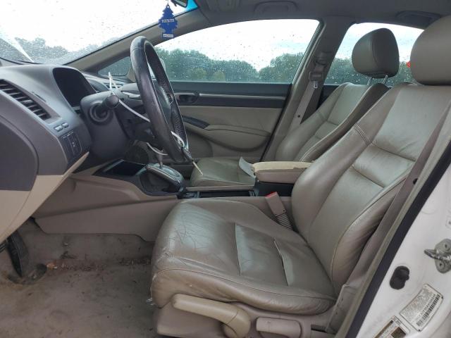 2HGFA1F90AH506848 - 2010 HONDA CIVIC EXL WHITE photo 7