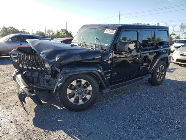 1C4HJXEN5LW240577 - 2020 JEEP WRANGLER U SAHARA BLACK photo 1