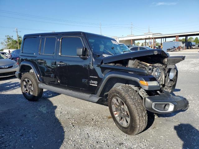 1C4HJXEN5LW240577 - 2020 JEEP WRANGLER U SAHARA BLACK photo 4