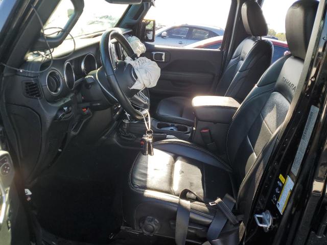 1C4HJXEN5LW240577 - 2020 JEEP WRANGLER U SAHARA BLACK photo 7