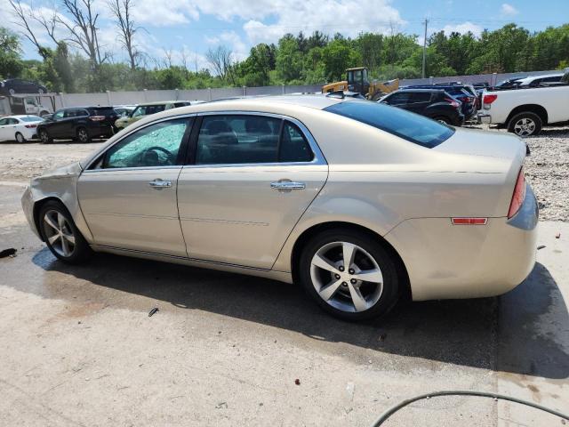 1G1ZC5E0XCF170784 - 2012 CHEVROLET MALIBU 1LT BEIGE photo 2