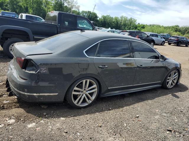 1VWDT7A32HC065529 - 2017 VOLKSWAGEN PASSAT R-LINE Մոխրագույն լուսանկար 3