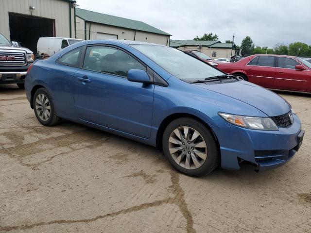 2HGFG1B80BH505504 - 2011 HONDA CIVIC EX BLUE photo 4