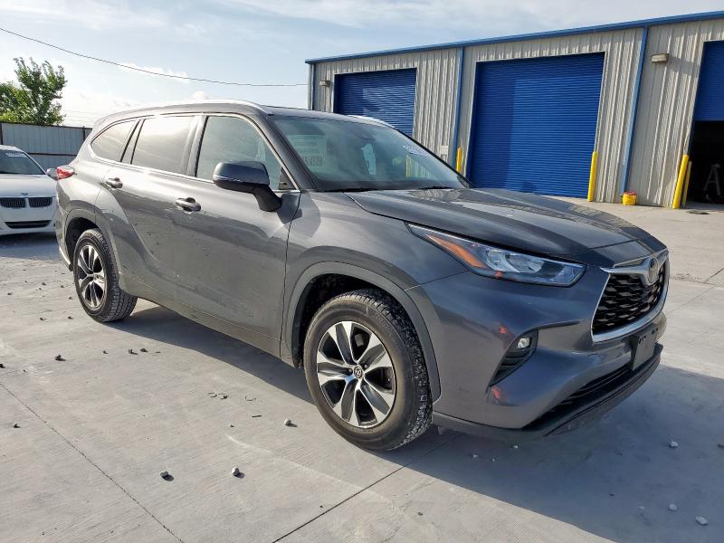 5TDGZRAH1LS005528 - 2020 TOYOTA HIGHLANDER XLE SILVER photo 4