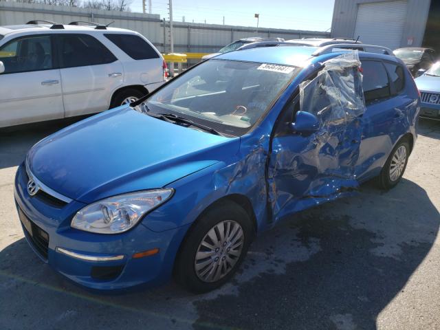 KMHDC8AE1BU124822 - 2011 HYUNDAI ELANTRA TO GLS BLUE photo 2