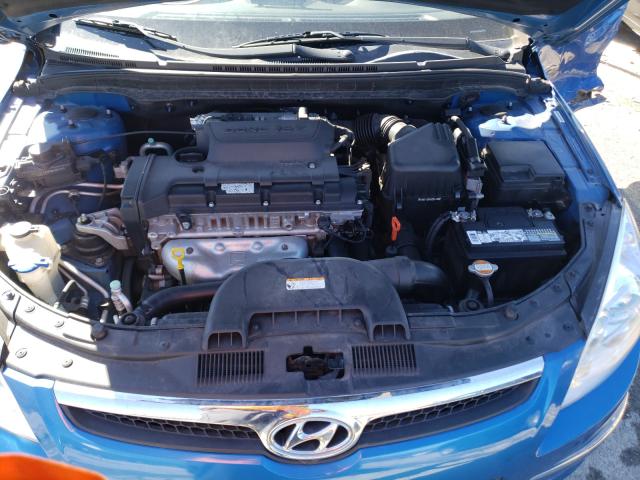 KMHDC8AE1BU124822 - 2011 HYUNDAI ELANTRA TO GLS BLUE photo 7