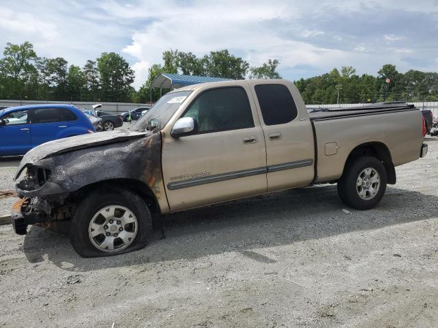5TBRU34156S469387 - 2006 TOYOTA TUNDRA ACCESS CAB SR5 GOLD photo 1