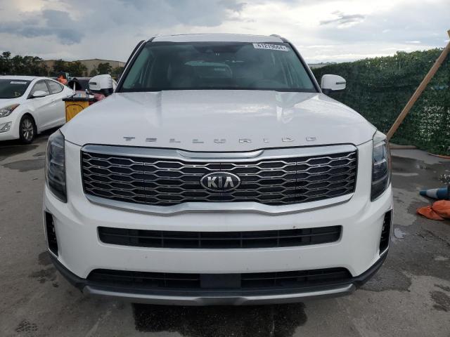 5XYP34HC7MG163286 - 2021 KIA TELLURIDE EX WHITE photo 5