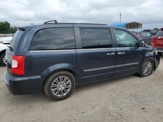 2C4RC1CG3ER319919 - 2014 CHRYSLER TOWN & COU TOURING L BLUE photo 3