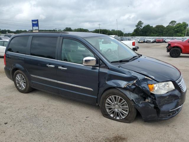 2C4RC1CG3ER319919 - 2014 CHRYSLER TOWN & COU TOURING L BLUE photo 4