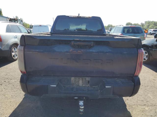 5TFNA5EC4PX014083 - 2023 TOYOTA TUNDRA CREWMAX PLATINUM Blau Foto 6