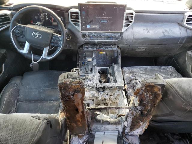 5TFNA5EC4PX014083 - 2023 TOYOTA TUNDRA CREWMAX PLATINUM Blau Foto 8