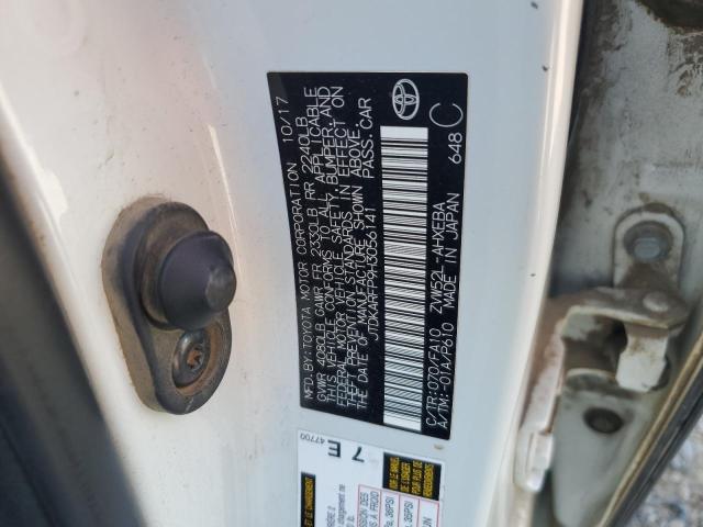 JTDKARFP9H3056141 - 2017 TOYOTA PRIUS PRIM თეთრი ფოტო 13