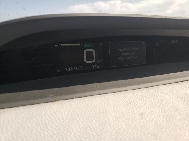 JTDKARFP9H3056141 - 2017 TOYOTA PRIUS PRIM თეთრი ფოტო 9