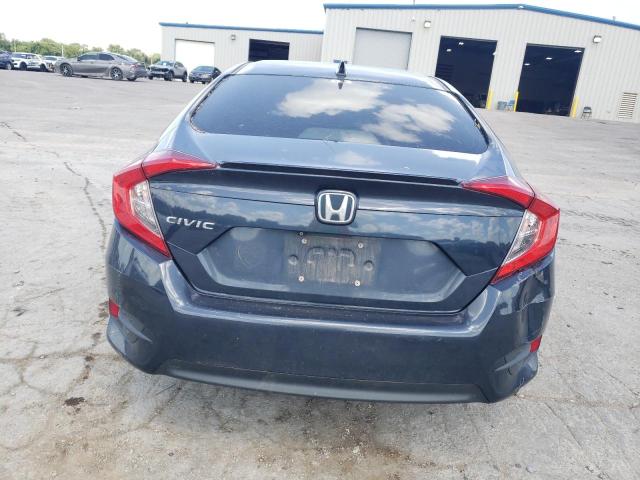 JHMFC1F35JX007431 - 2018 HONDA CIVIC EX BLUE photo 6