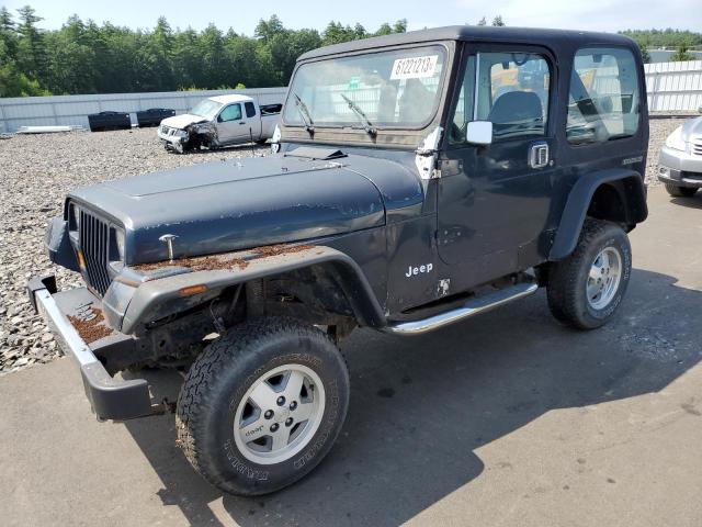 2BCCV8115HB529458 - 1987 JEEP WRANGLER BLUE photo 1