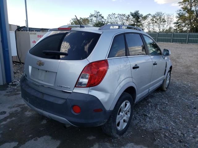 3GNAL2EK0ES564272 - 2014 CHEVROLET CAPTIVA LS 银色 照片 4