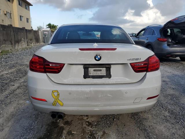 WBA3V7C56F5A24149 - 2015 BMW 428 I SULEV WHITE photo 6