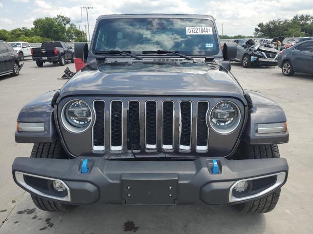 1C4JJXP62NW190957 - 2022 JEEP WRANGLER U SAHARA 4XE GRAY photo 5